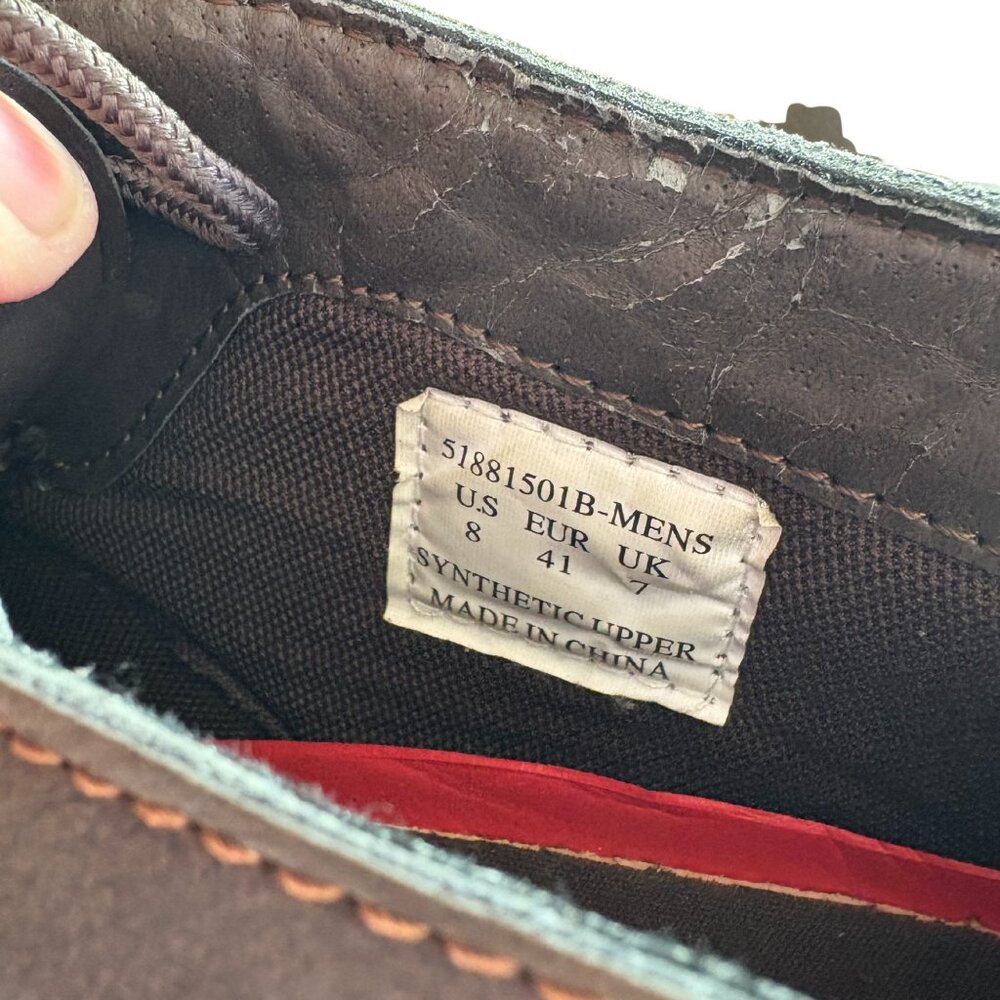 Levi’s Brown Chukka Boots Size 8 Men’s Casual Comfort Shoes - Picture 9 of 10